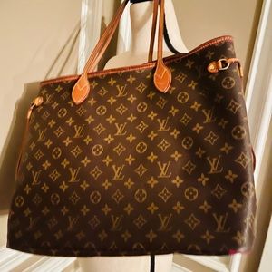 Pre-Loved Louis Vuitton Neverfull GM (Monogram) Bag only
